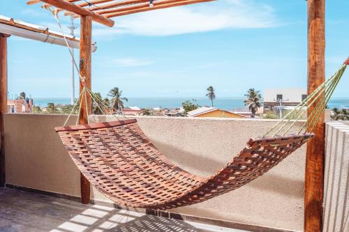 En generel havudsigt eller havudsigten taget fra lejligheden