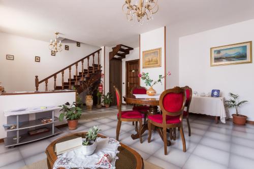 Χώρος καθιστικού στο B&B Il Mirto