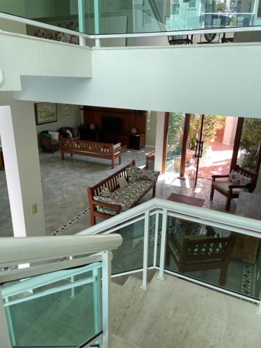 Χώρος καθιστικού στο Casa a 3 minutos na praia do forte