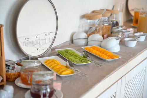 Jídlo v hotelu nebo okolí