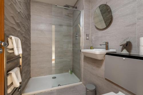 Koupelna v ubytování Main Street No 115 - Lower Largo