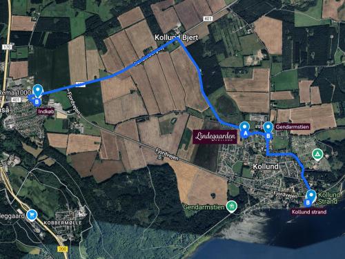 Billede fra billedgalleriet på Lindegaarden Kollund i Kruså