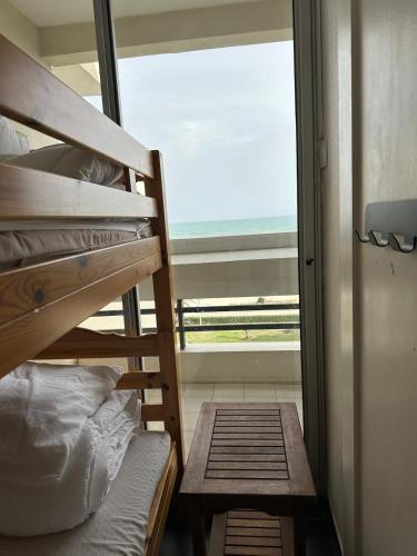 Vue Azur - terrasse parking direct beach access