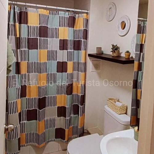 Et badeværelse på El refugio