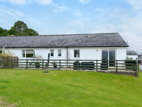 Bygningen som feriehuset ligger i