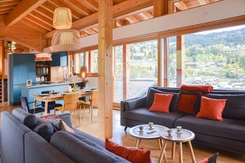 CHALET COCOON | LES GETS | Ski-In/Ski-Out | Chalet design 4 chambres - 8 personnes photo 3