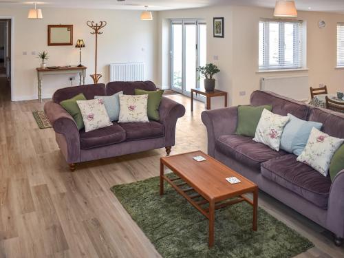 Et opholdsområde på Orchard Lodge