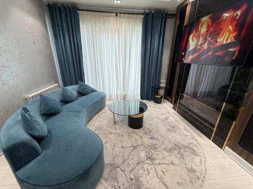 Posezení v ubytování KARE Studio