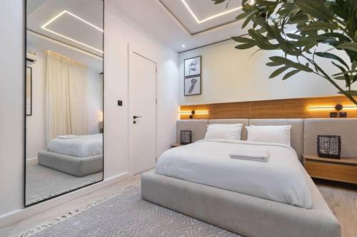 En eller flere senge i et værelse på Loft district