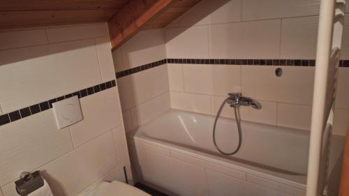 Koupelna v ubytování Landhaus Pauline