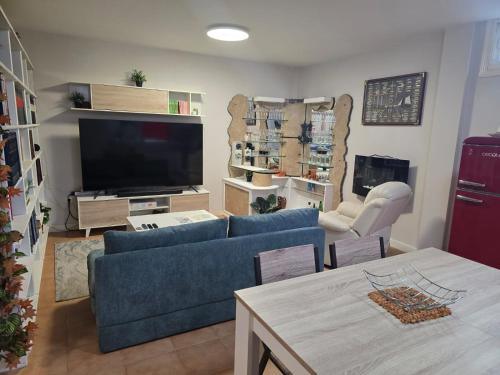 Køkken eller tekøkken på Villa Maritxu