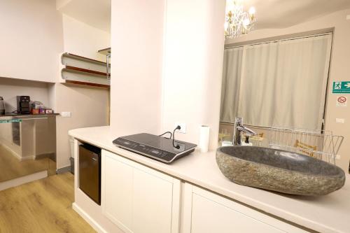 Køkken eller tekøkken på Residence Concordia