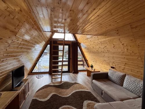 Et tv og/eller underholdning på Casa de vacanța Cristina