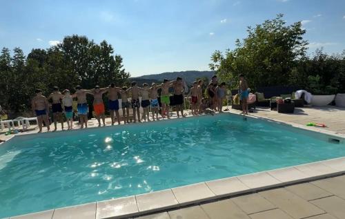 Swimmingpoolen hos eller tæt på Grand Pearl Bazen Tuzla
