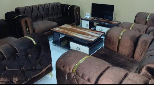 Et opholdsområde på Exception Furnished 3 bedroom apartment