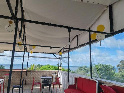 Balkón nebo terasa v ubytování Résidence Hôtelière l'Océane