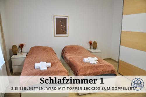 Billede fra billedgalleriet på Apartment Karin - Modern ausgestattet und ideal für Gruppen bis 6 Personen und Hund, egal ob Familie, Kollegen oder Freunde, 85qm mit Terasse und eigenem Stellplatz i Riegelsberg