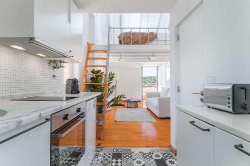 Lisbon Alcantara 1BR with Terrace & City View