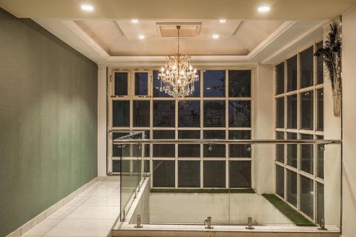 Koupelna v ubytování Oasis Inn