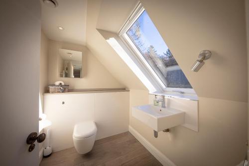 Et badeværelse på Dunvegan Castle Keepers Cottage