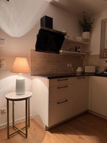 Een keuken of kitchenette bij Zeile Zwei - Kloster Zinna