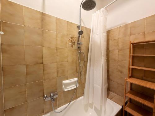 Koupelna v ubytování Historic residence - Center of Cividale & parking