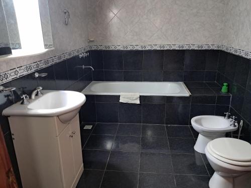 Koupelna v ubytování El descanso