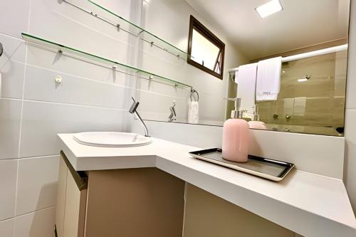 Et badeværelse på VISTA MAR Encantadora Conforto e Estilo