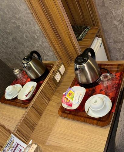 Kaffe- og tefaciliteter på Sefaa Otel