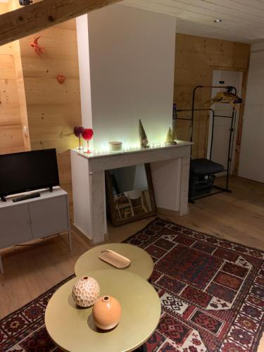 Køkken eller tekøkken på Studio au cœur du centre ville