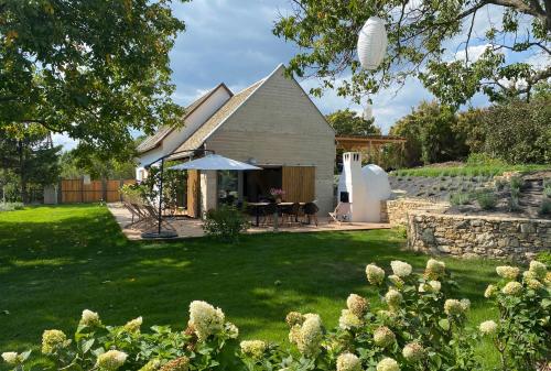 Almond Garden, Beehive Stove House