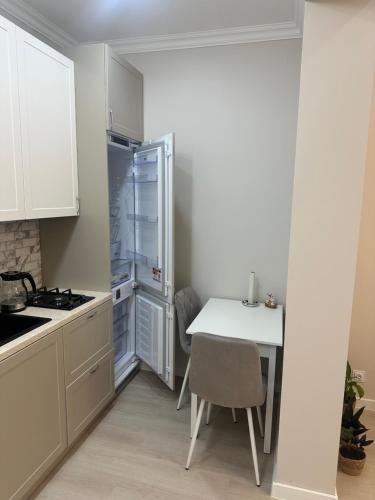 Køkken eller tekøkken på Apartament ultracentru