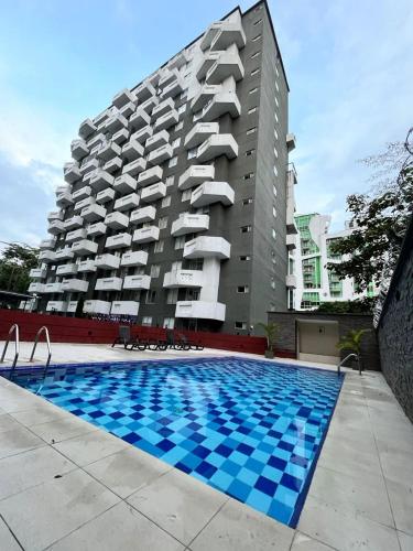 Bazén v ubytování Más de 30 Apartamentos Privados en el Quindío con PISCINA nebo v jeho okolí