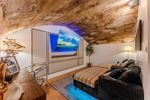 Suite d'Exception sous Voûtes avec Spa & Cinéma