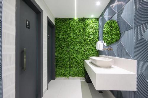 Et badeværelse på Hotel Biz Urban- EXPO CENTER NORTE