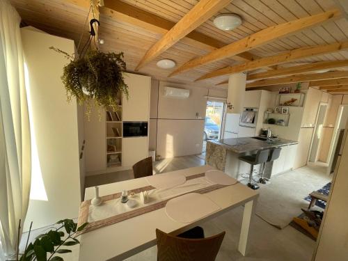 Kuchyň nebo kuchyňský kout v ubytování Modern holiday home