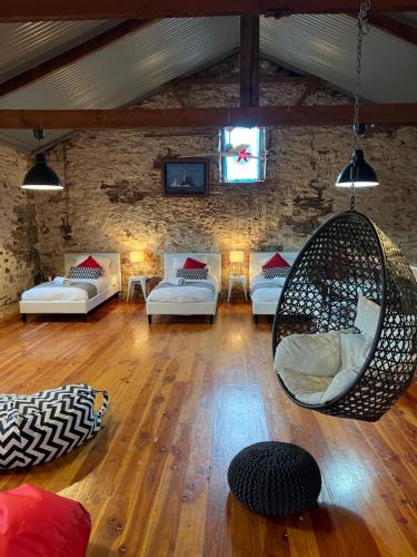 En eller flere senge i et værelse på Butterworth Mill