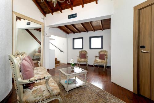 Zona d'estar a Casa García