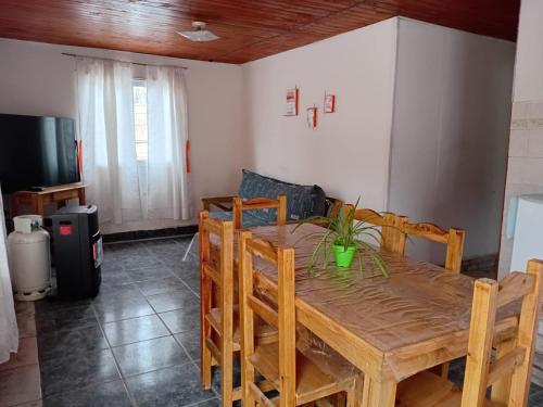 Η κουζίνα ή μικρή κουζίνα στο Hospedaje Flia SESA