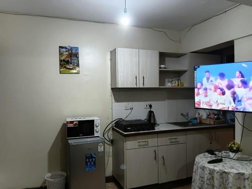 Kuchyň nebo kuchyňský kout v ubytování Executive Express Stay