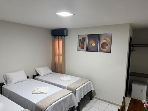 Postel nebo postele na pokoji v ubytování Hotel Portal do Sertao