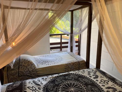 En eller flere senge i et værelse på habitation arrakis