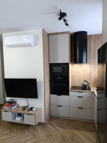 Køkken eller tekøkken på Apartament pod Groniem