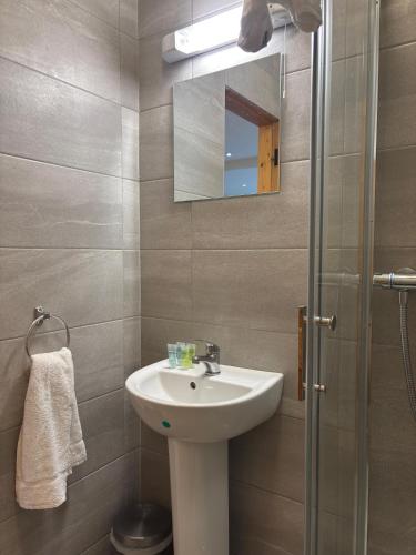 Et badeværelse på The Nest on The Octagon