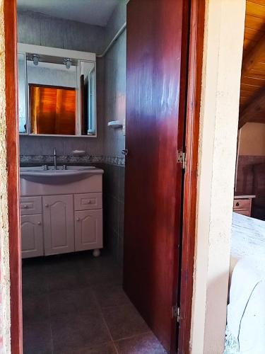 Η κουζίνα ή μικρή κουζίνα στο Caburé