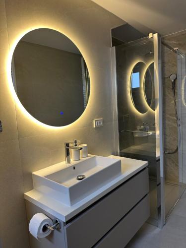 Et badeværelse på Apartman Toma