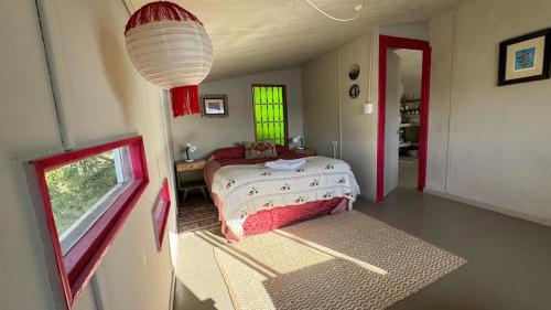 Ένα ή περισσότερα κρεβάτια σε δωμάτιο στο Casa Mareal