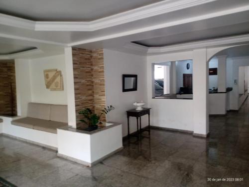 Lobbyen eller receptionen på apartamento 1 quarto