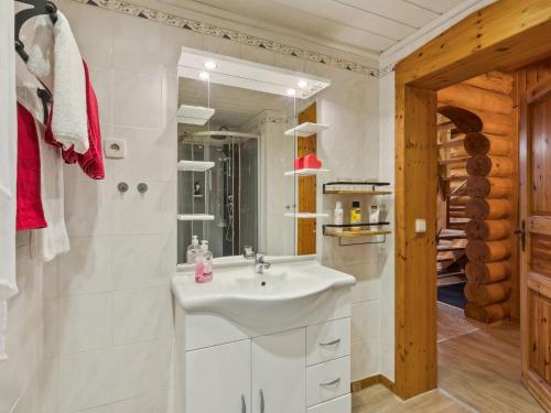 Koupelna v ubytování Ute