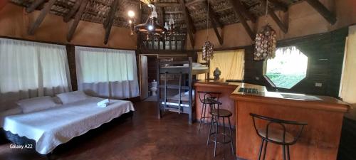 Postel nebo postele na pokoji v ubytování Casa de Campo MA